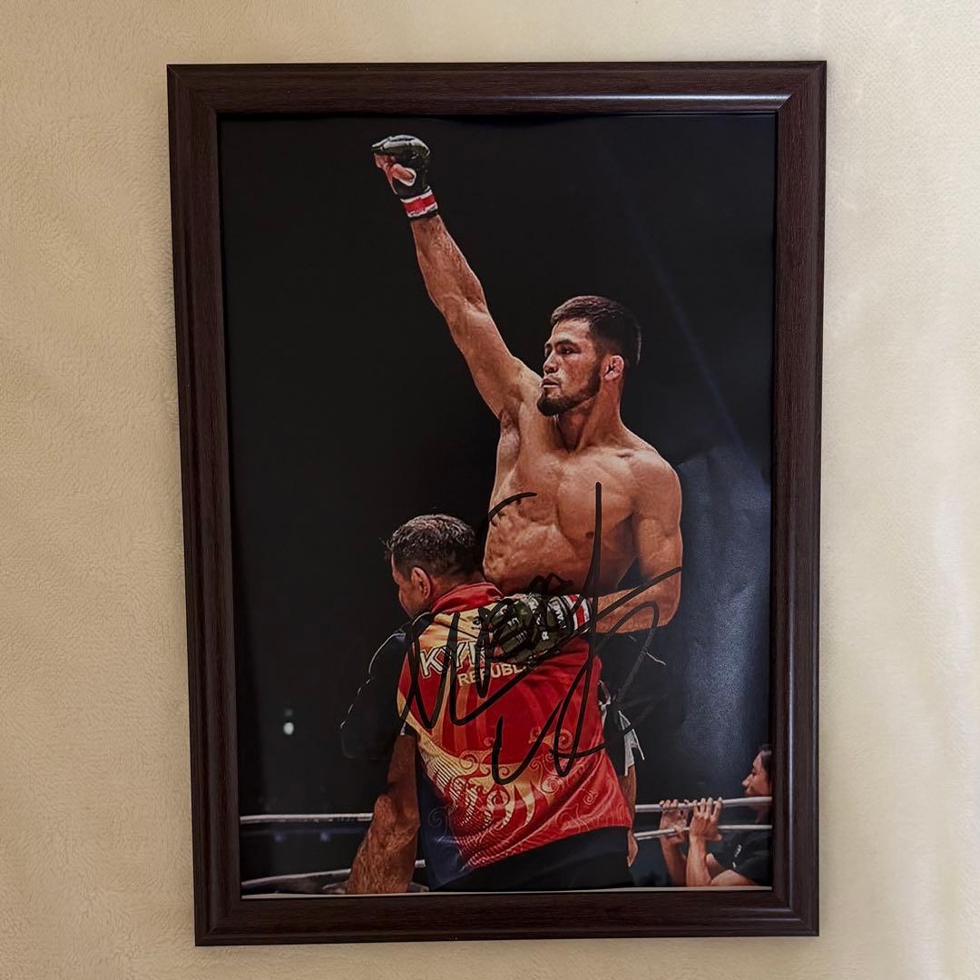 RIZIN シェイドゥラエフ 直筆サイン⑥ 朝倉未来