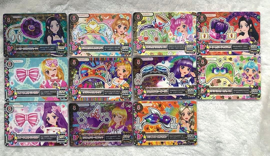 アイカツ カード アクセサリー エンジェルアリス グロウスドロシー まとめ売り
