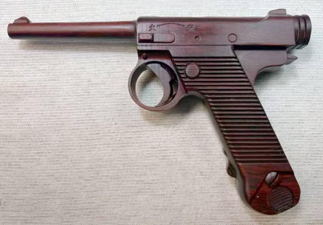 南部十四式　紫檀模型　１/1スケール　手作　新品