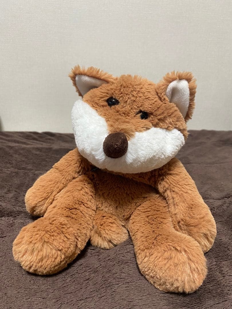 ニトリ　クタクタぬいぐるみ　キツネ