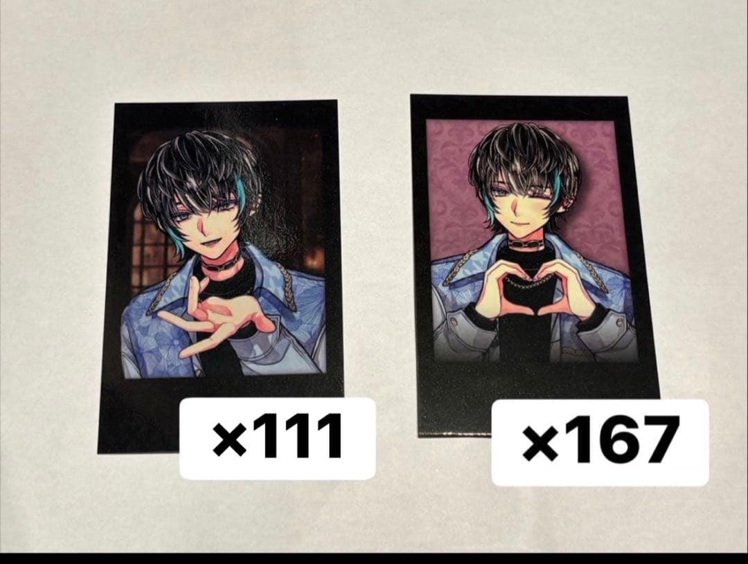 め*様 あくねこ ベレン バレンタイン チェキ風カード