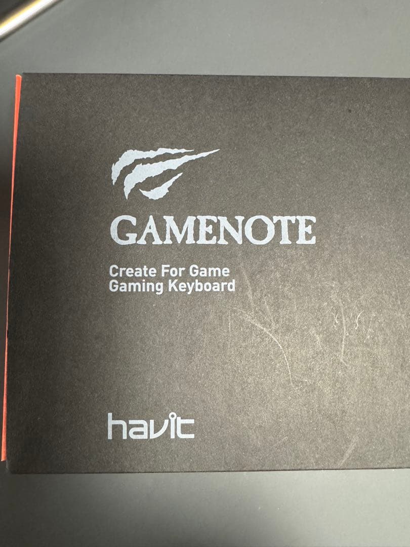 ロープロファイル ゲーミングキーボード havit HV-KB390L 英字配列