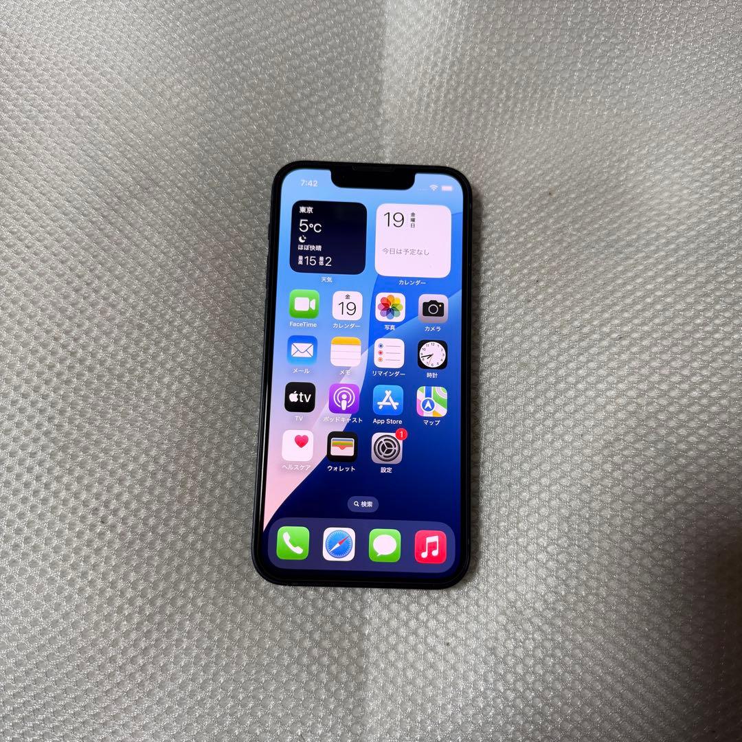 ⭐︎SIMフリー iPhone13mini 128GB バッテリー容量100%