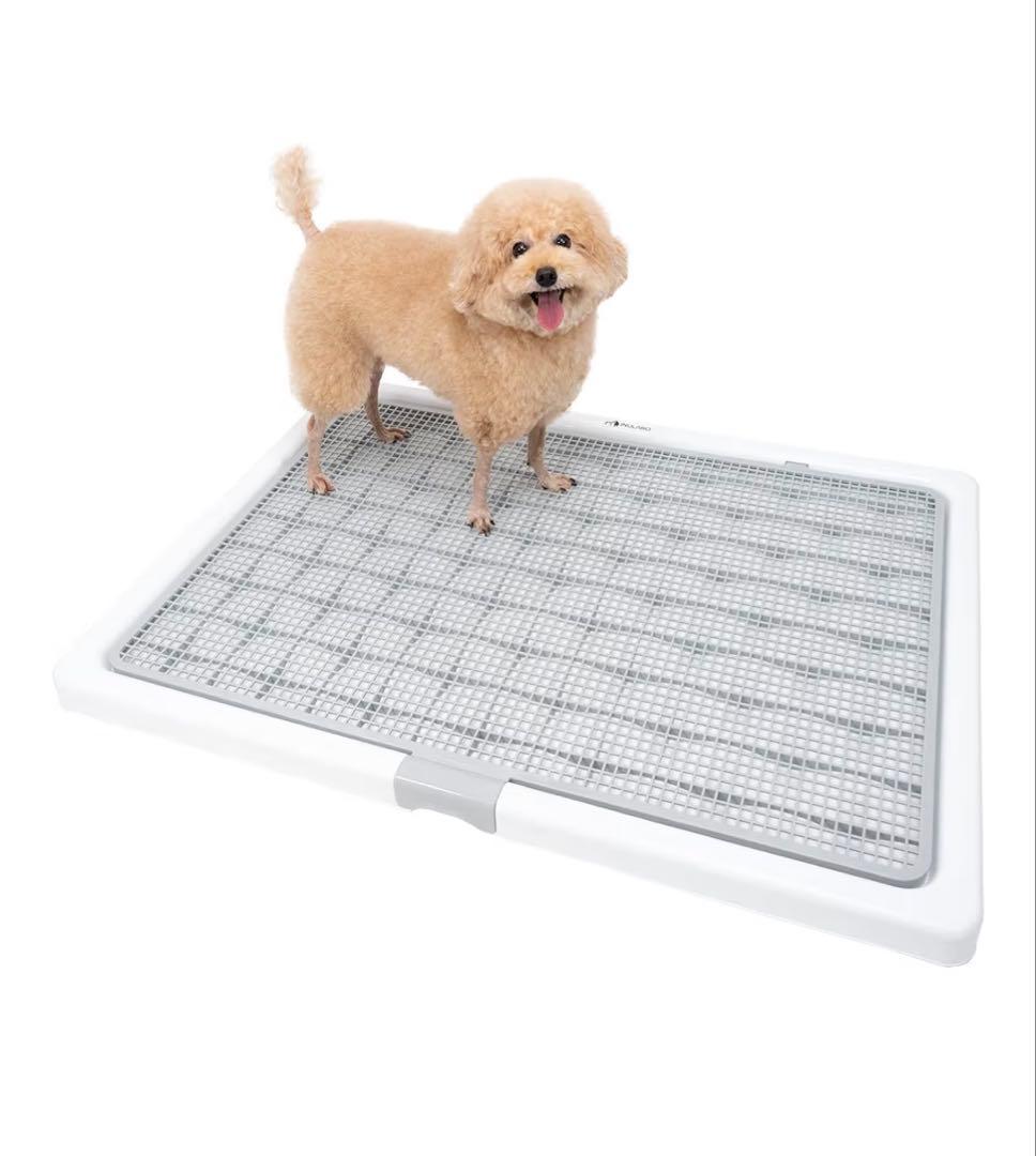 INULABO(イヌラボ) 犬 高床式トイレ グレー 大型犬用