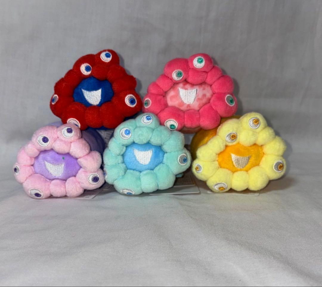 ⭐️大阪万博会場限定　ミャクミャクロール 　　お手玉ぬいぐるみマスコット5個セット