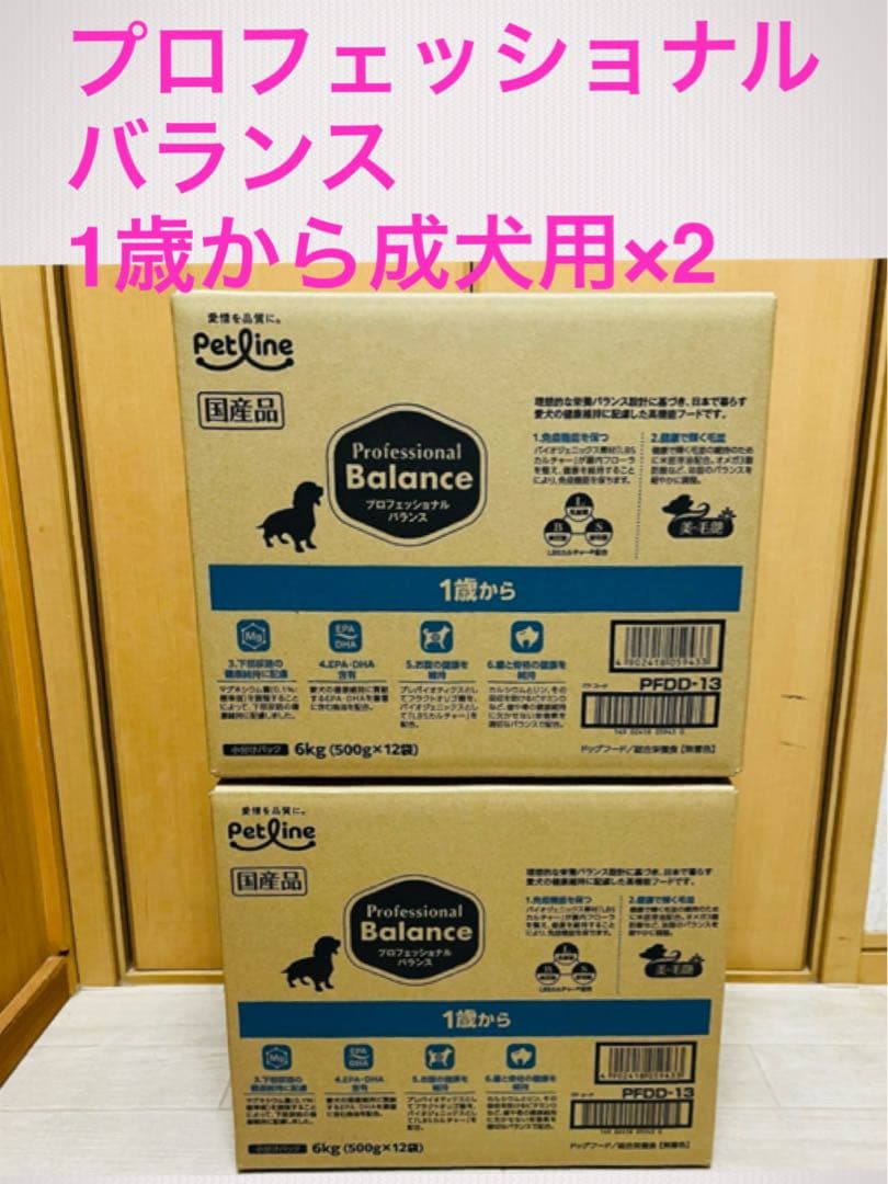 プロフェッショナルバランス一歳から6キロ ×2