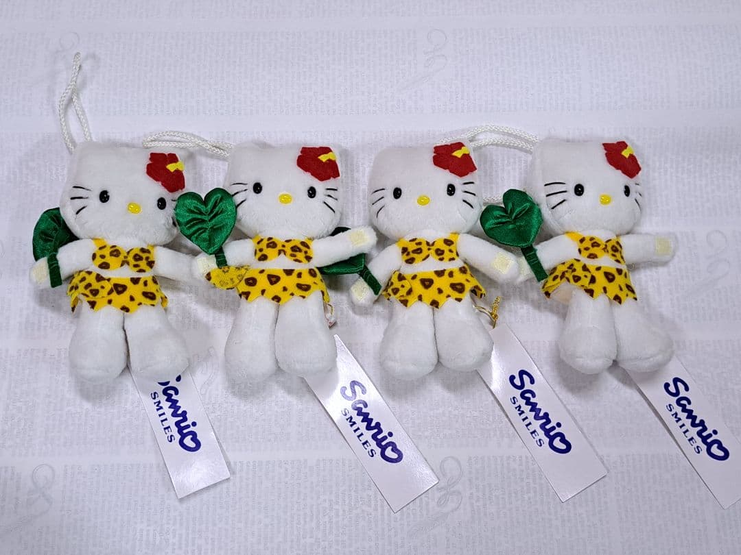 サンリオ キティ ヒョウ柄ターザン コスチューム レア 1999年 4つ