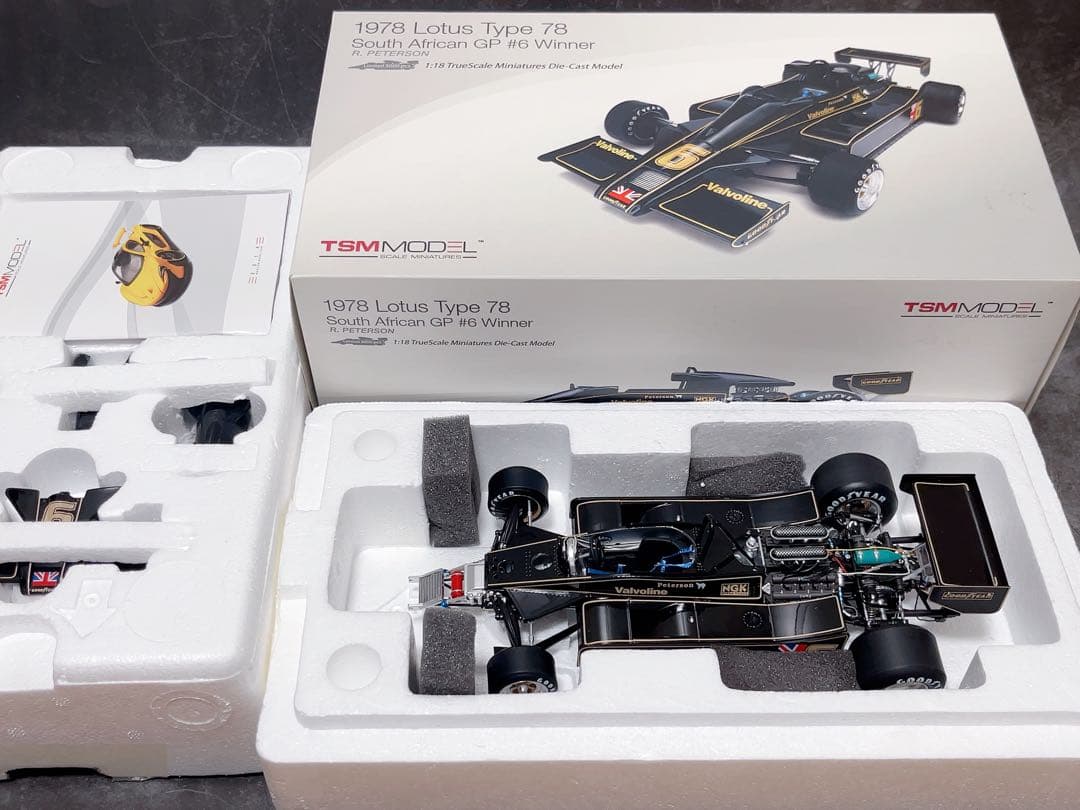 TSM 1/18 1978 JPS ロータス78 南アフリカGP ウィナー