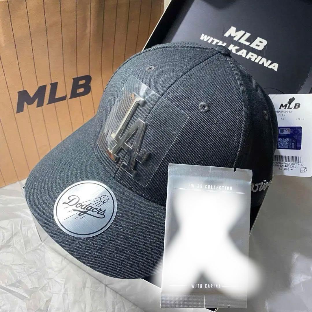 aespa カリナ MLB キャップ 帽子 KARINA エスパ （トレカなし）