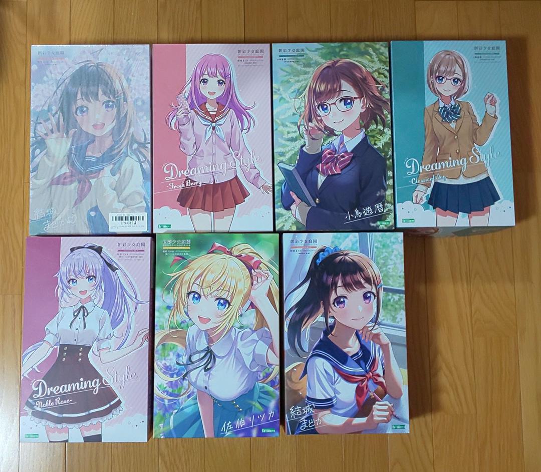 コトブキヤ 創彩少女庭園 7体セット(全て初回ロット)＆おまけ