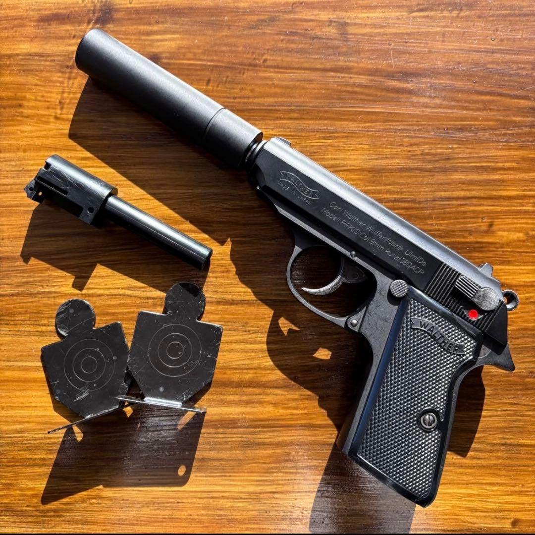マルゼン ワルサー PPK/s ガスガン サイレンサー