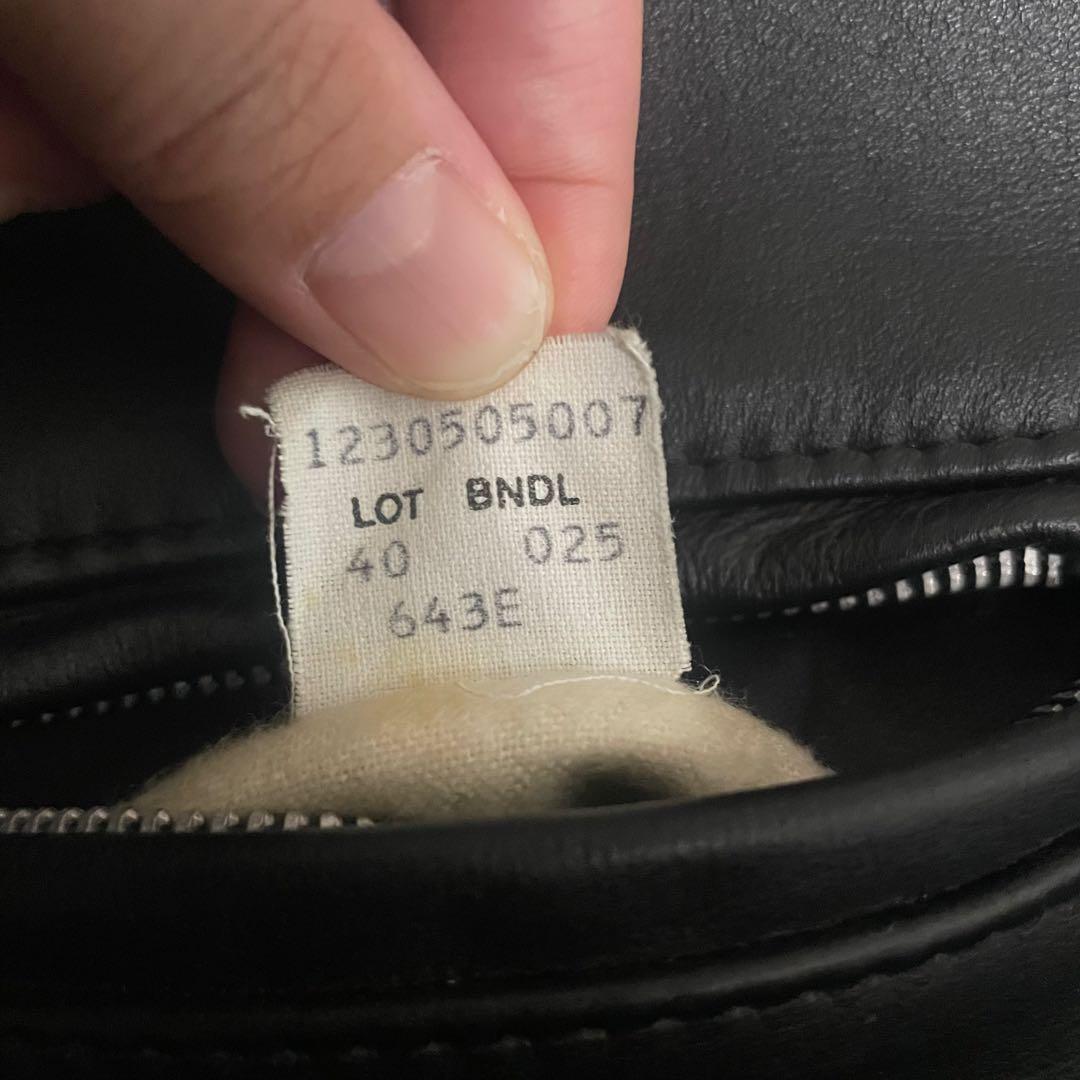 【ショット】シングルライダース レザージャケット 643E USA製 40 L