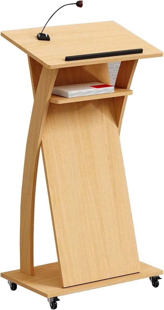 演台演説台司会台キャスター付教会教室モバイル演台プレゼン講義結婚式スピーチ表彰台