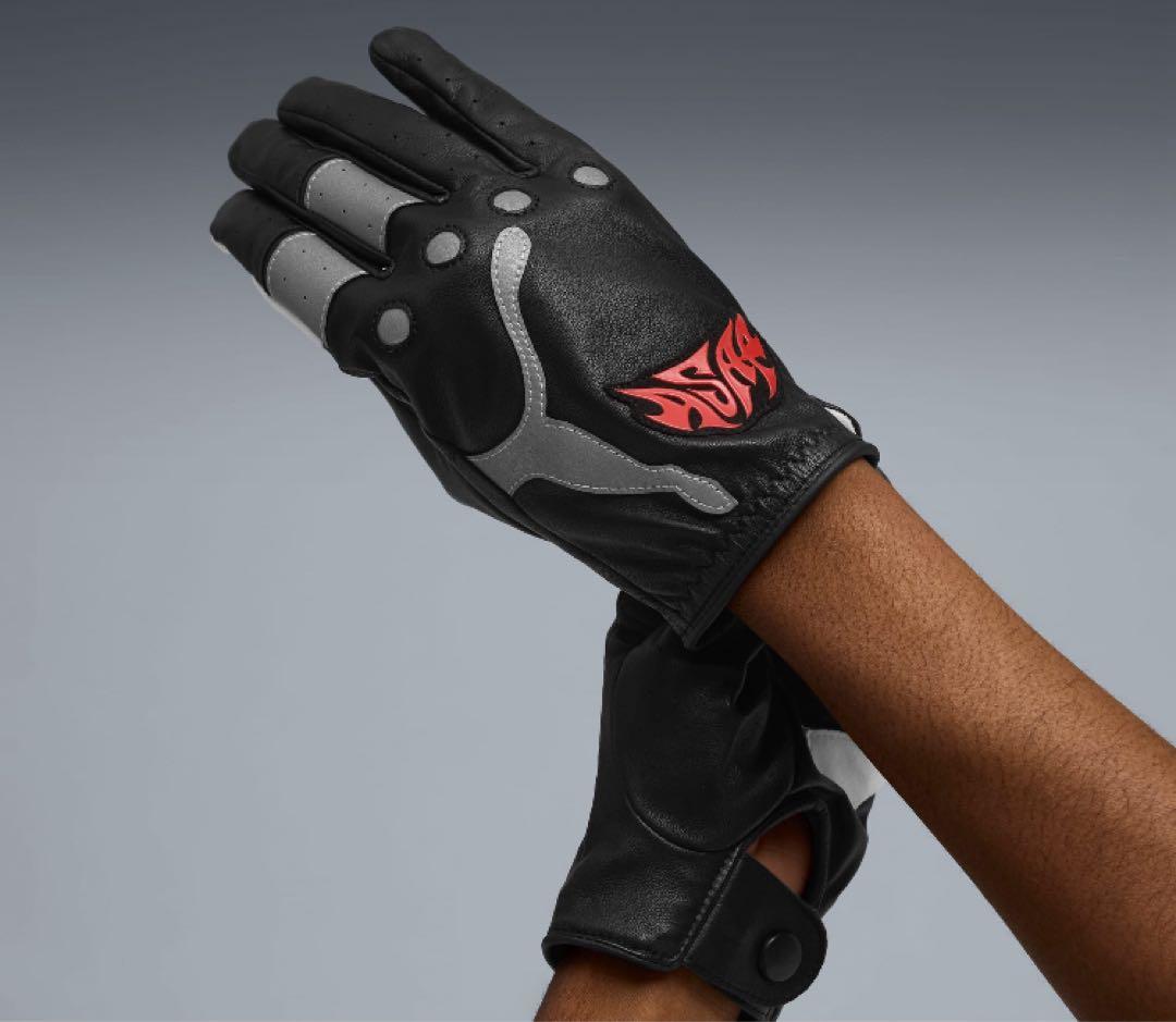 新品PUMA x asap rockey driving gloves S/M