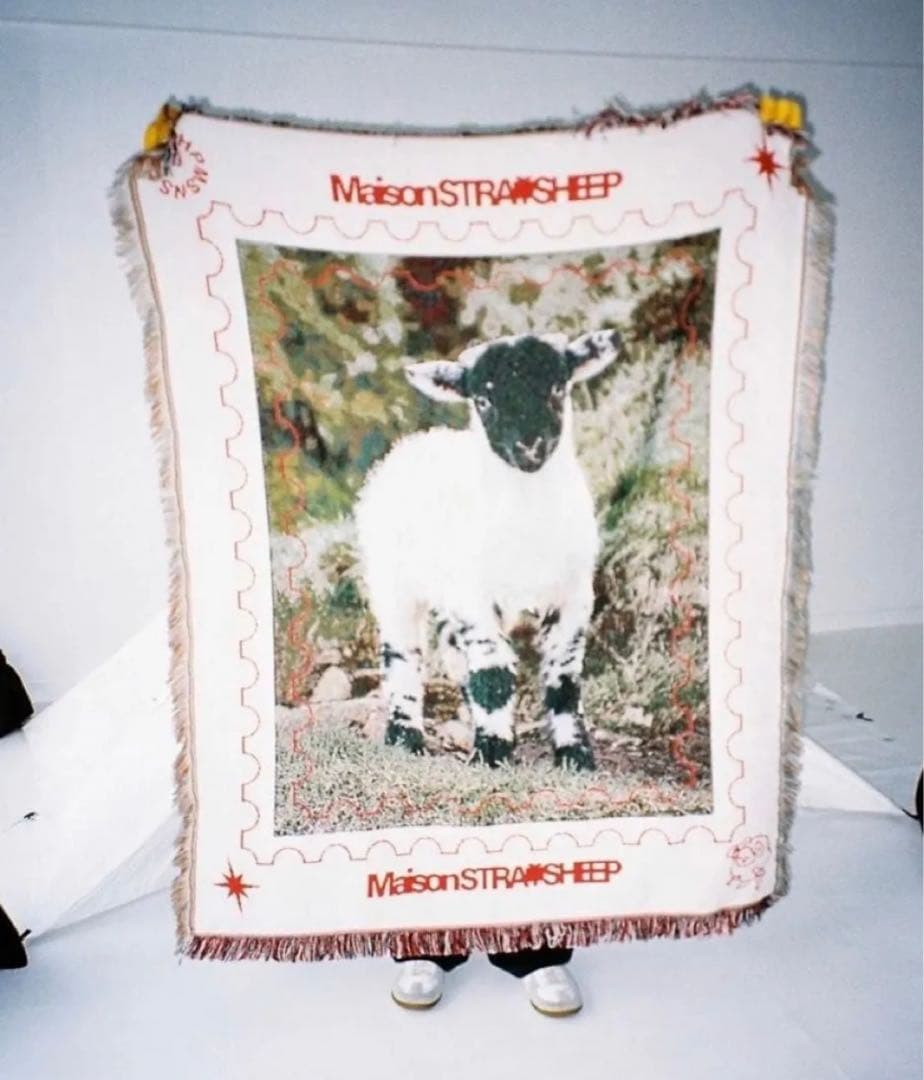 【新品・未使用】MAISONSTRAYSHEEP STRAYSHEEP RUG