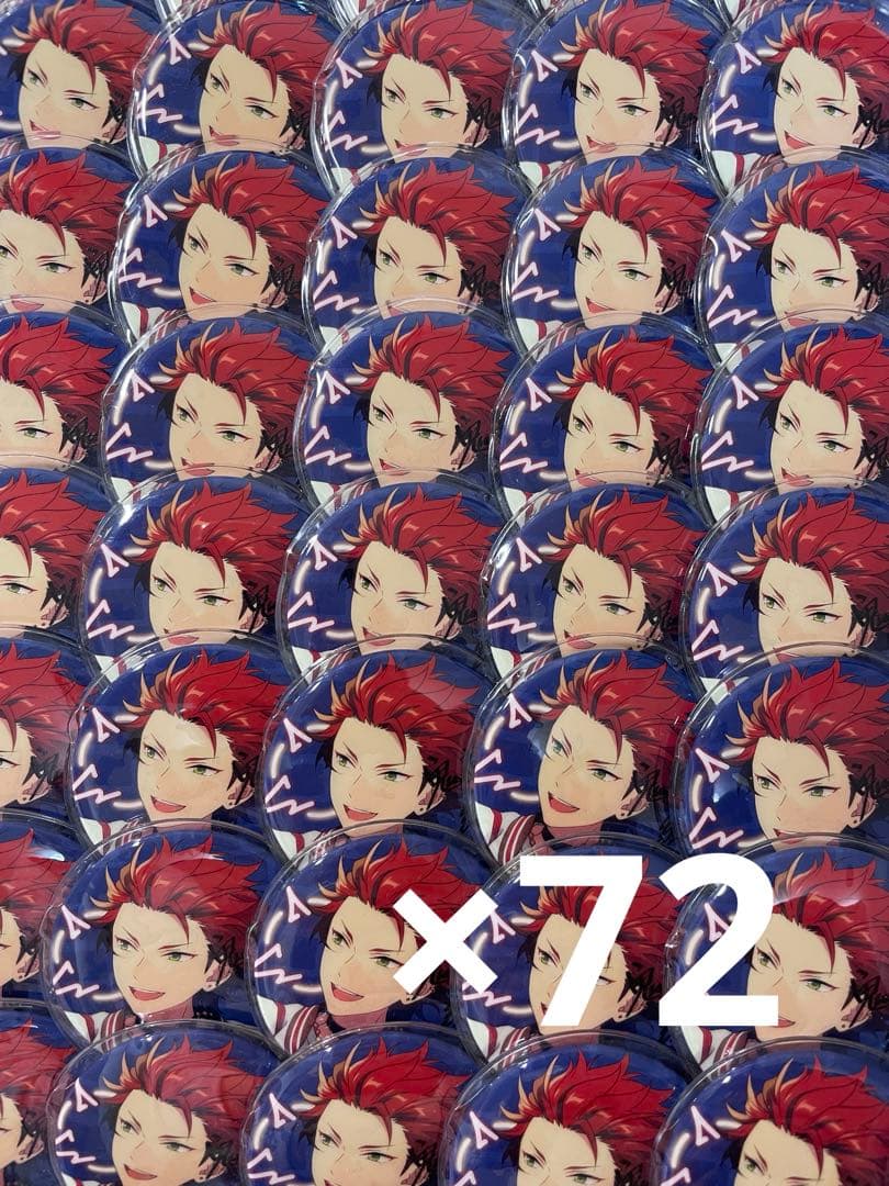 鬼龍紅郎 7周年 缶バッジ