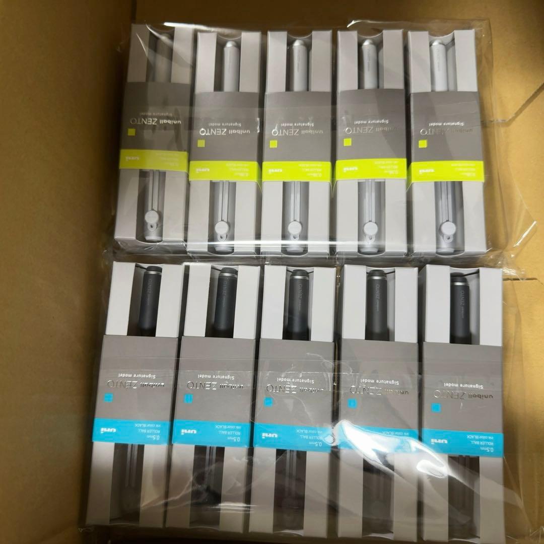 10本セット uniball ZENTO Signature model