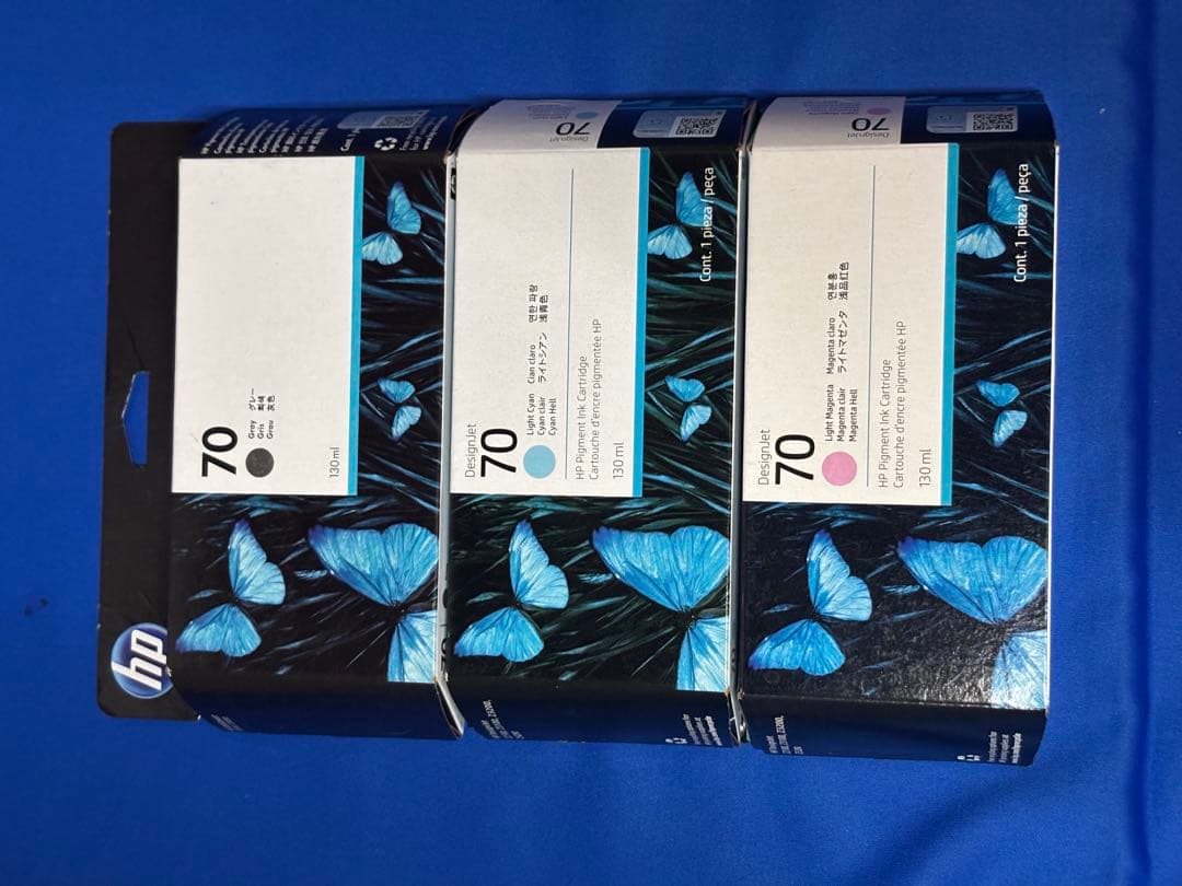 HP 70 インクカートリッジ 3個セット