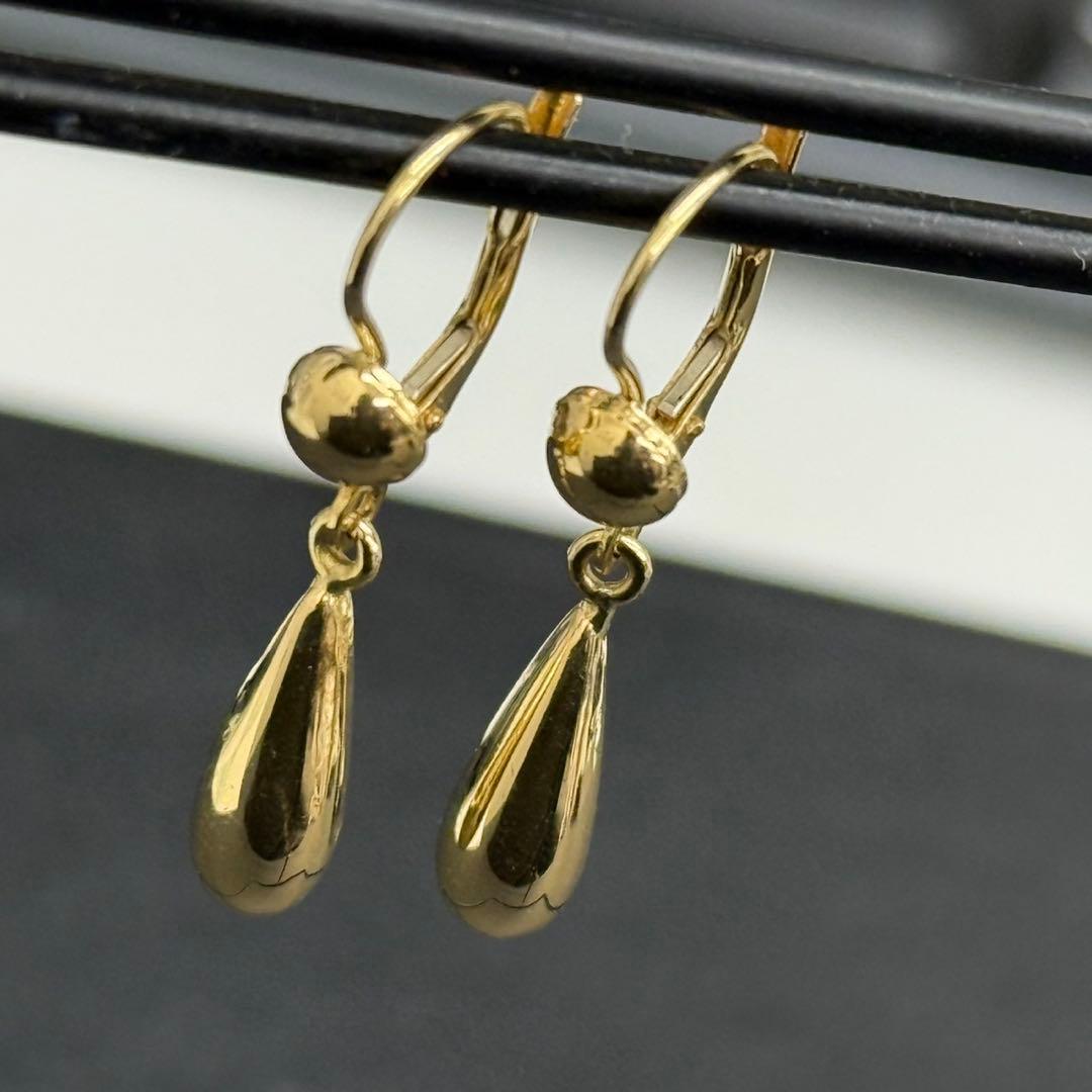 (B122332) K18 YG ピアス ウノアエレ UNOAERRE 750