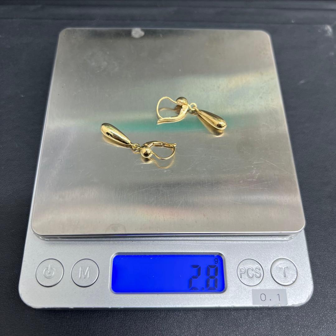 (B122332) K18 YG ピアス ウノアエレ UNOAERRE 750