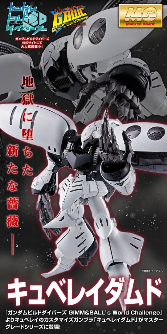 【新品未開封】MG キュベレイダムド ガンダムビルドダイバーズ