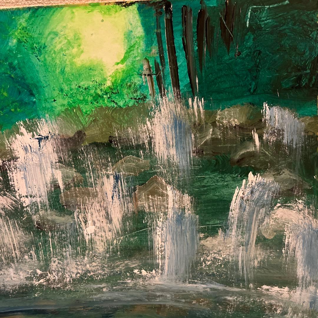 印象派風 自然風景 油彩画27✖️24