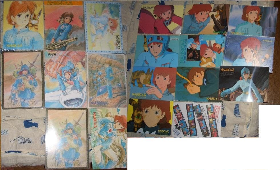 宮崎アニメ・超美品下敷き32枚セット