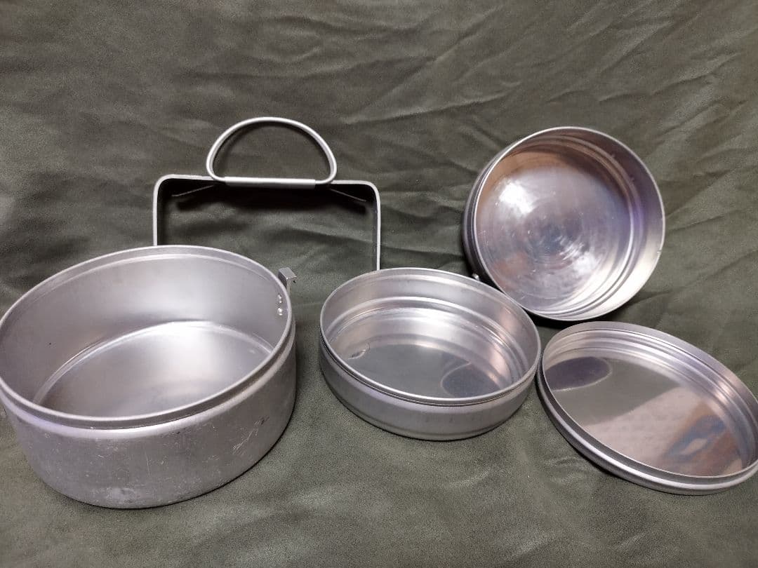 (4941)フランス軍実物MMTアルミメスキットクッカーセット　レア