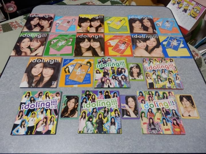 ❤️大量 トレカ付きＤＶＤ★月刊 アイドリング 全１２巻セット２００９～２０１０