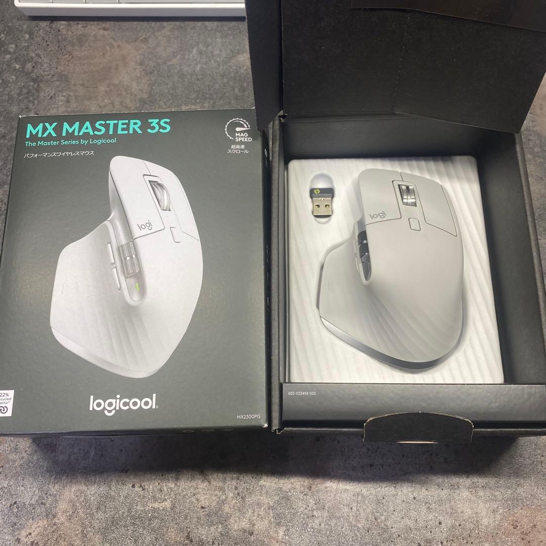 Logicool MX MASTER 3S ワイヤレスマウス ホワイト 美品