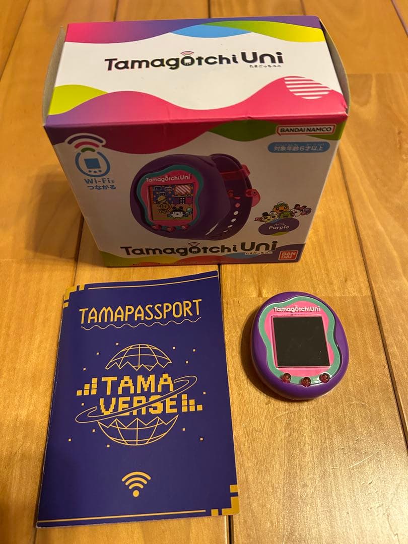 ま*も様 Tamagotchi Uni たまごっち ユニ タマゴッチ 紫 パープ