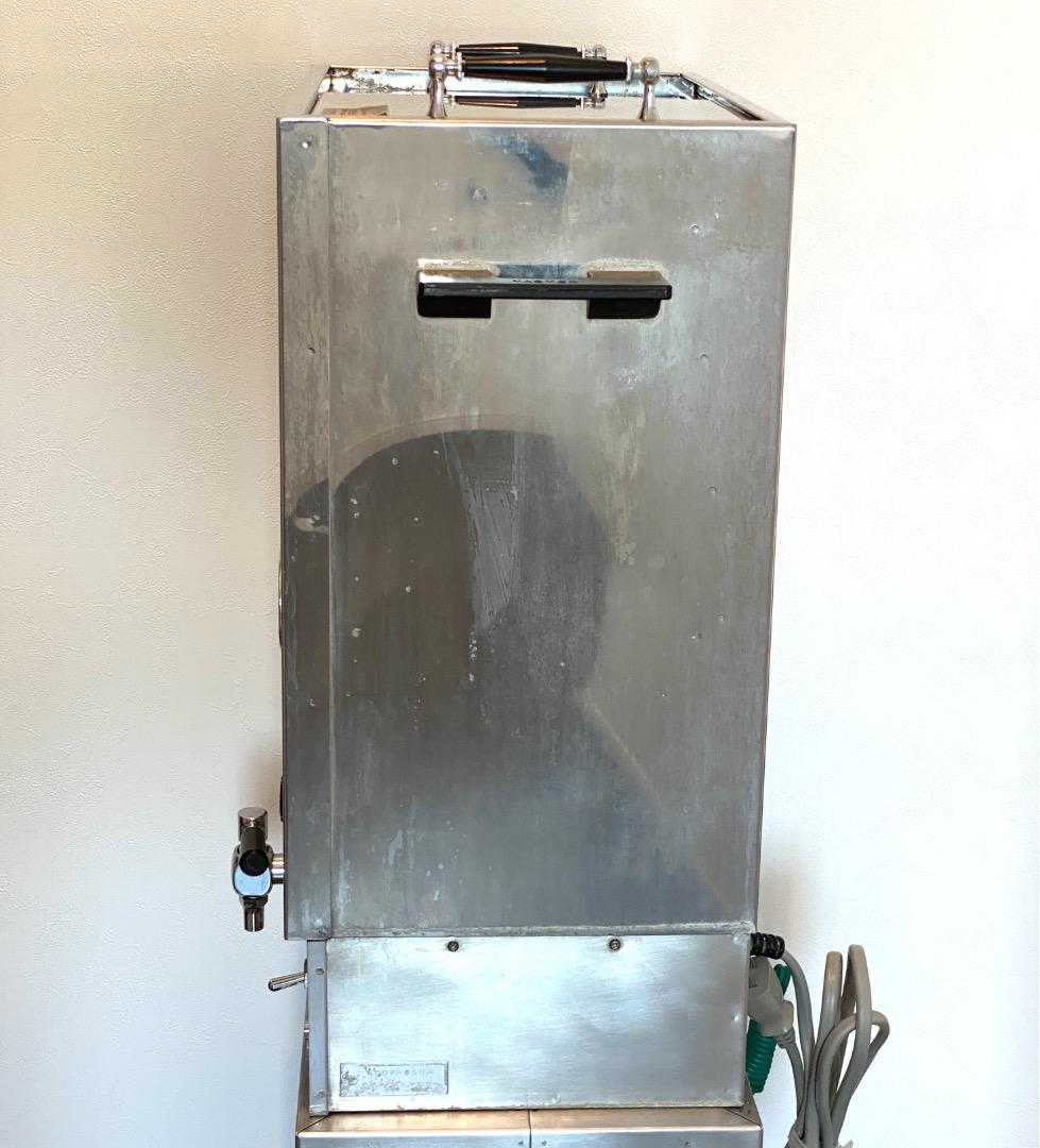 ベ*ィ様 ヤスター製 タオルスチーマー 早沸式 タオル蒸し器+専用ステンレス台座