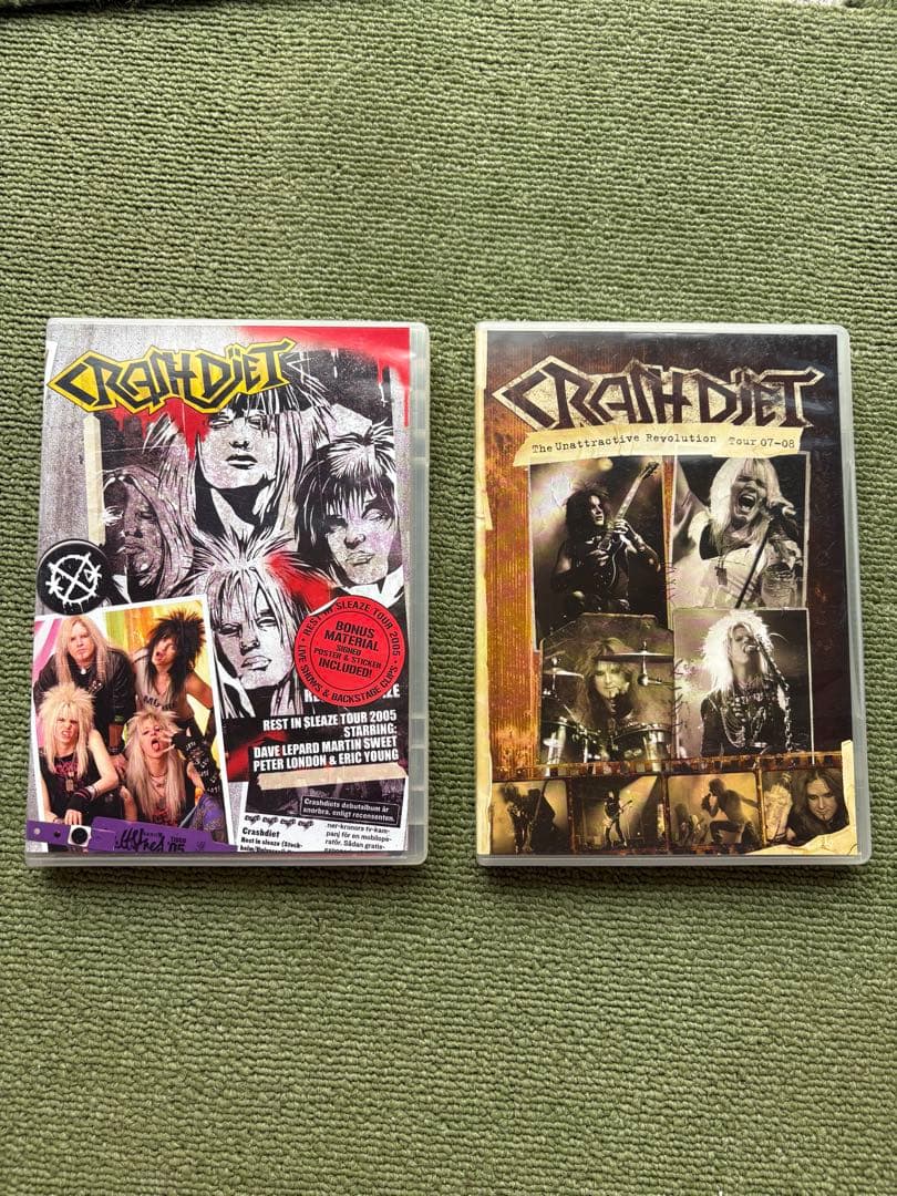 CRASHDIET DVDセット
