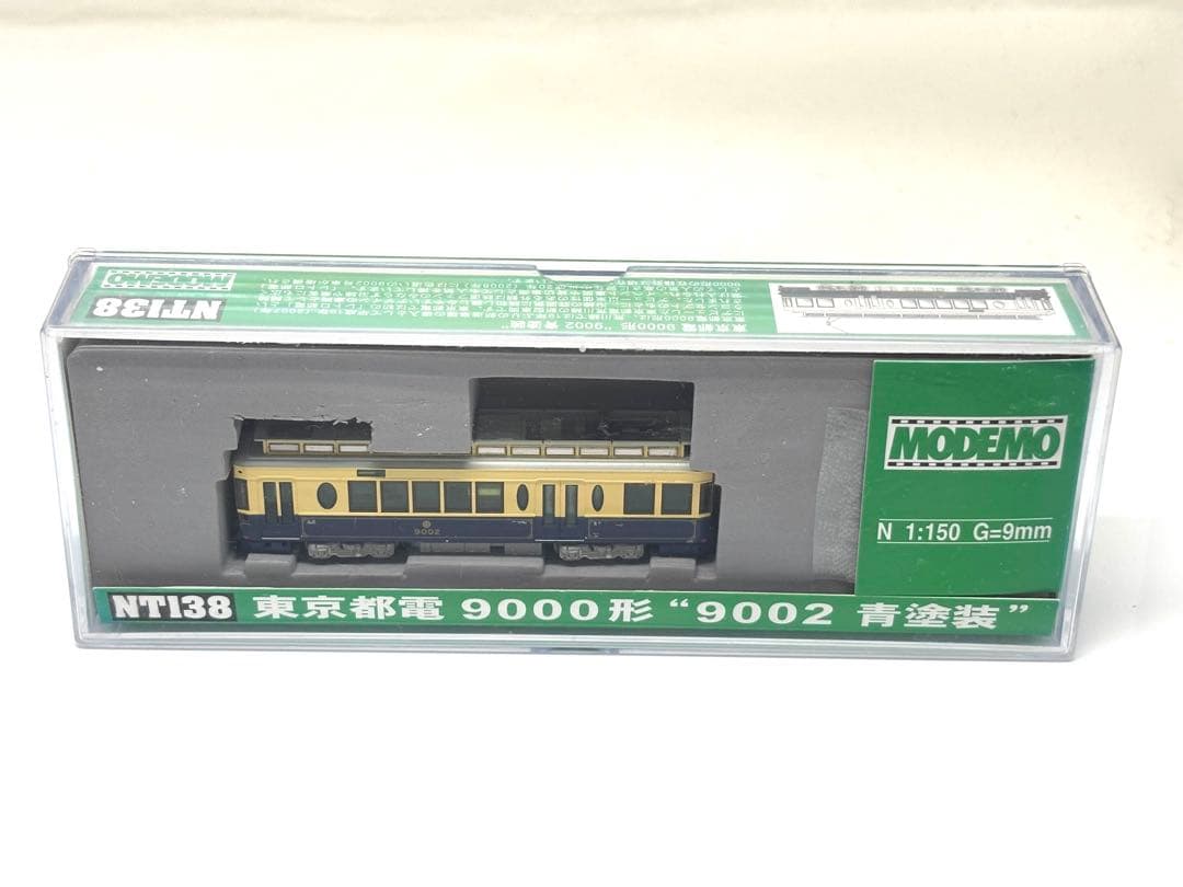希少な都電模型！MODEMO モデモ 都営9000形 9002 青塗装 Nゲージ