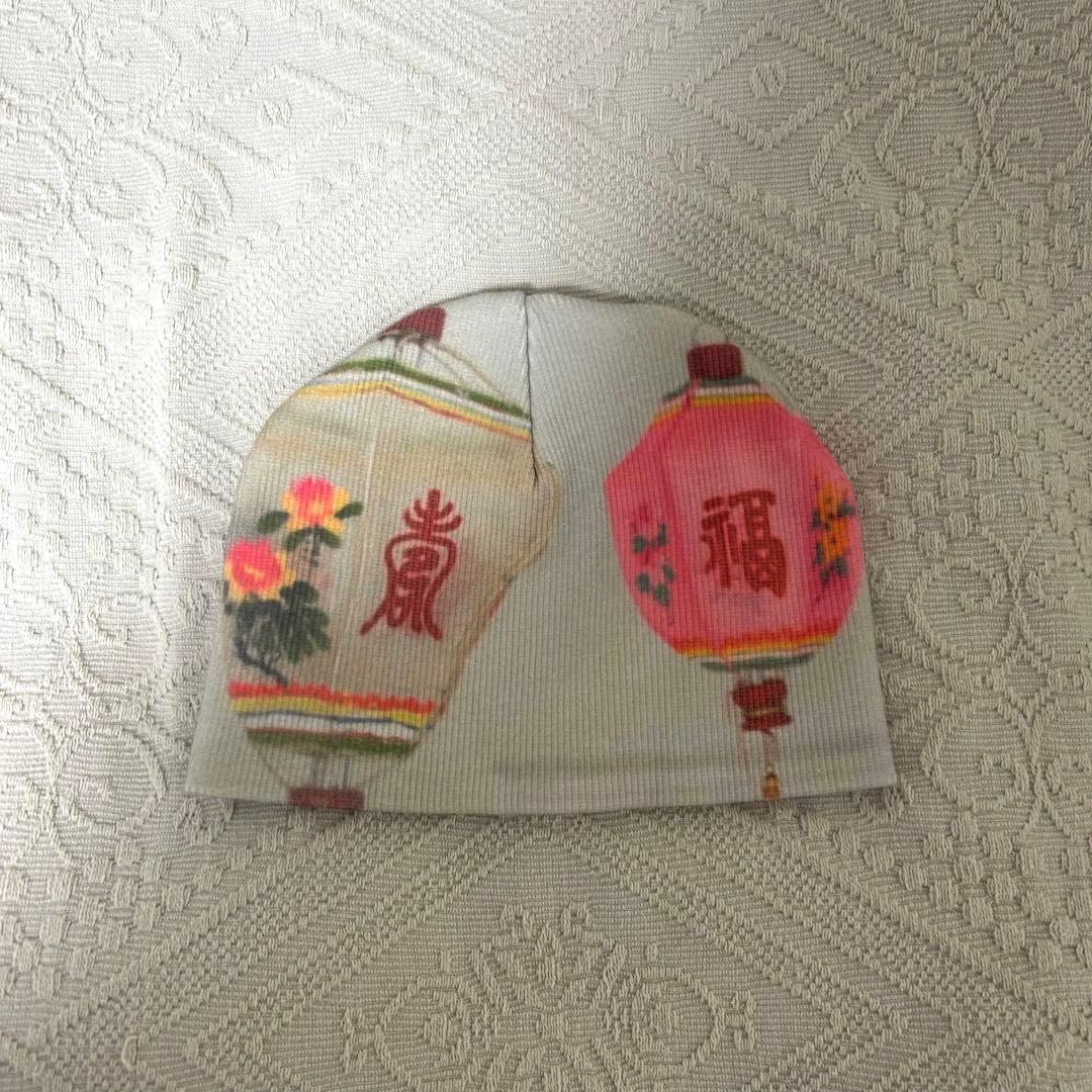Shury Labyrinths 提灯プリント ニット帽