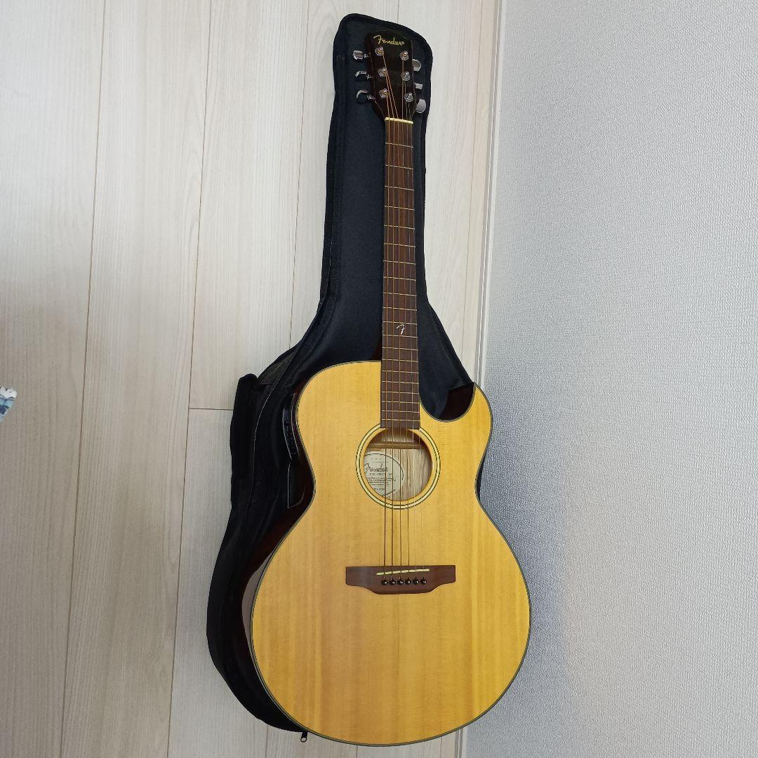 Fender GDC-200SCE NAT アコースティックギター　ケース付