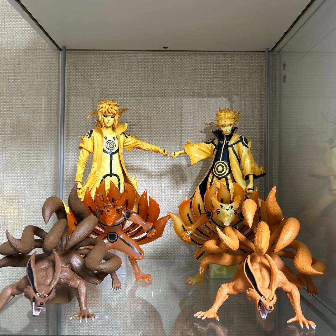 NARUTO フィギュア　ナルト　ミナト　九喇嘛　フィギュア　セット