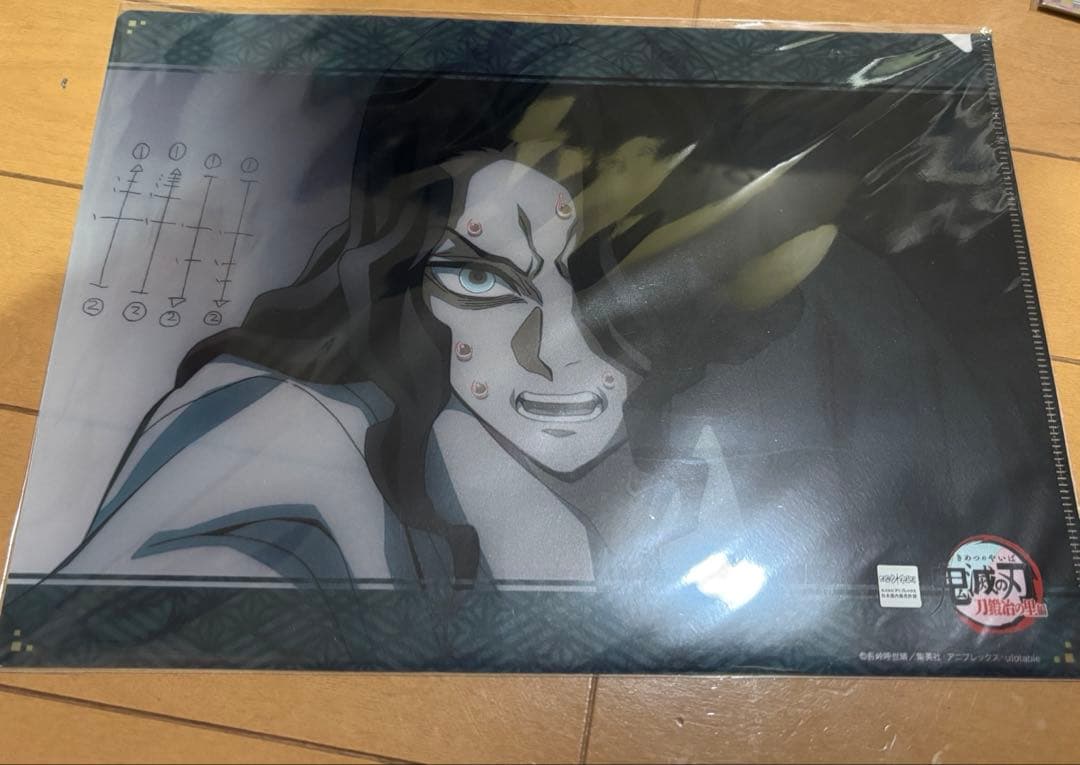 鬼滅の刃　刀鍛冶の里編　クリアファイル　鬼舞辻無惨　平安時代